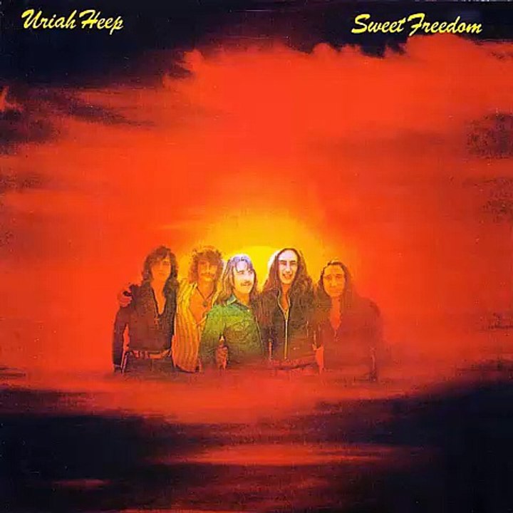 Uriah heep - Sweet Freedom  Original LP Disc 1973 Disco Completo Lp 33 45 RPM