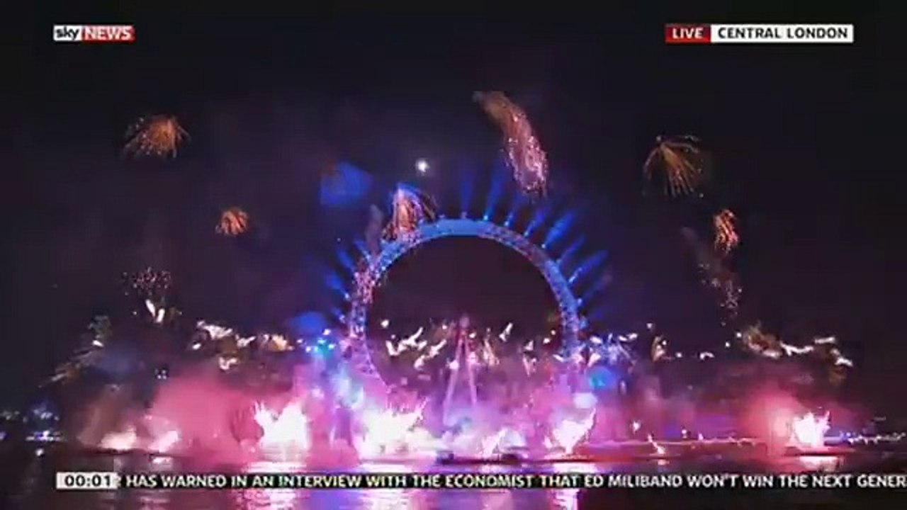 New Year Celebrations In The UK.