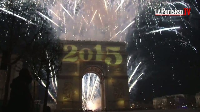 Nouvel an : plus de 600 000 fêtards pour le show sur les champs-Elysées