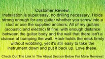 String Swing CC01KOAK Hardwood Home and Studio Guitar Keeper, Oak Review
