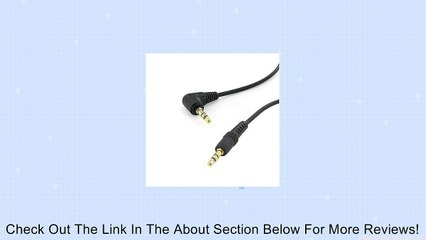 Download Video: 6 inch 3.5mm Male Right Angle to 3.5mm Male Gold Stereo Audio Cable, Nylon Reinforced, Premium Quality Cable Review