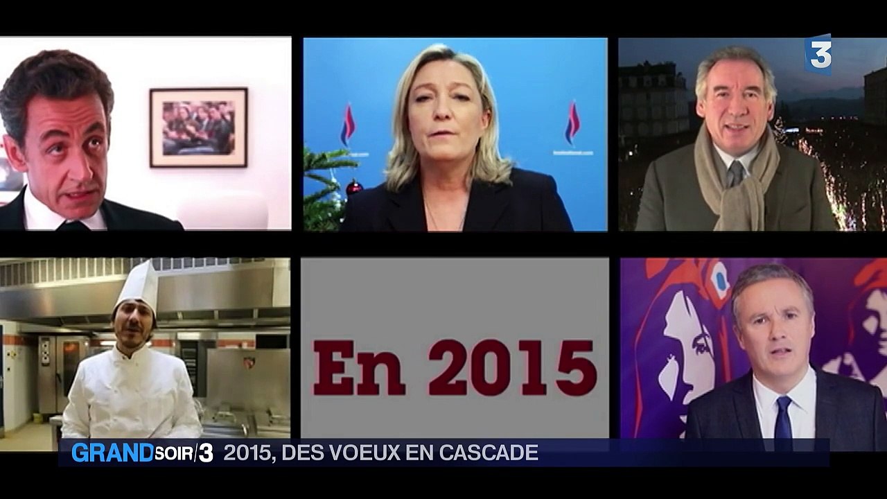 Les vœux des principaux dirigeants politiques français