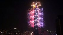 AMAZING 2015 New Year Fireworks 台北101跨年煙火 完美版 Happy 2015 Tapei 101