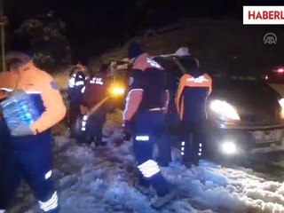 Yeni Yıla Yolda Merhaba" Dediler