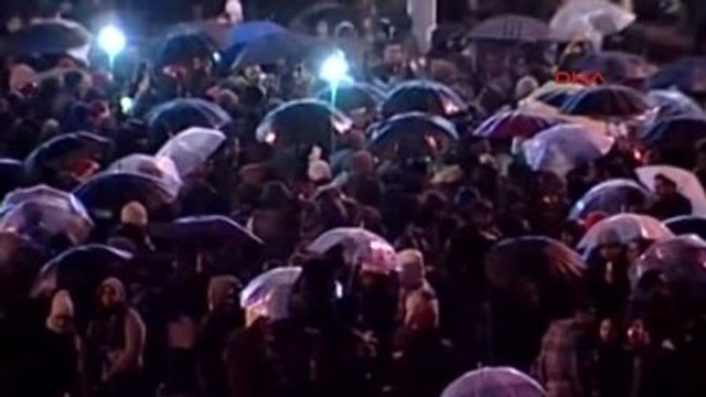 Taksim'de Yeni Yıl Kutlamaları