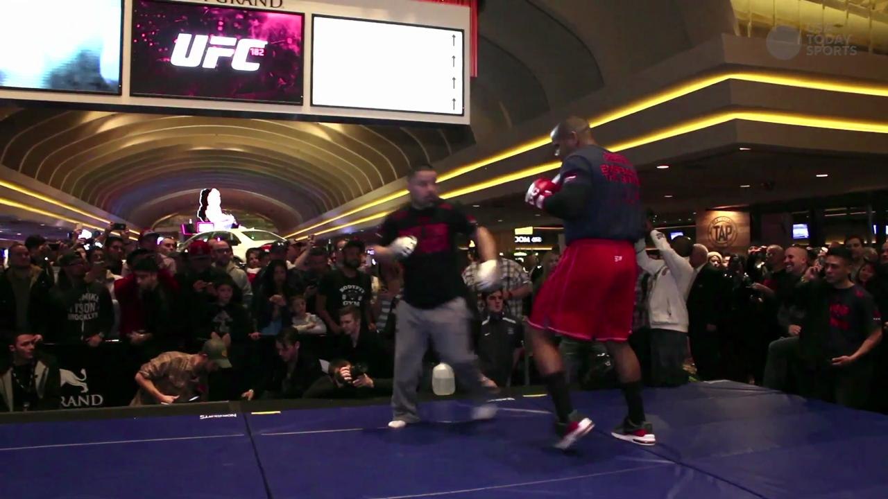 Daniel Cormier - UFC 182 open workouts