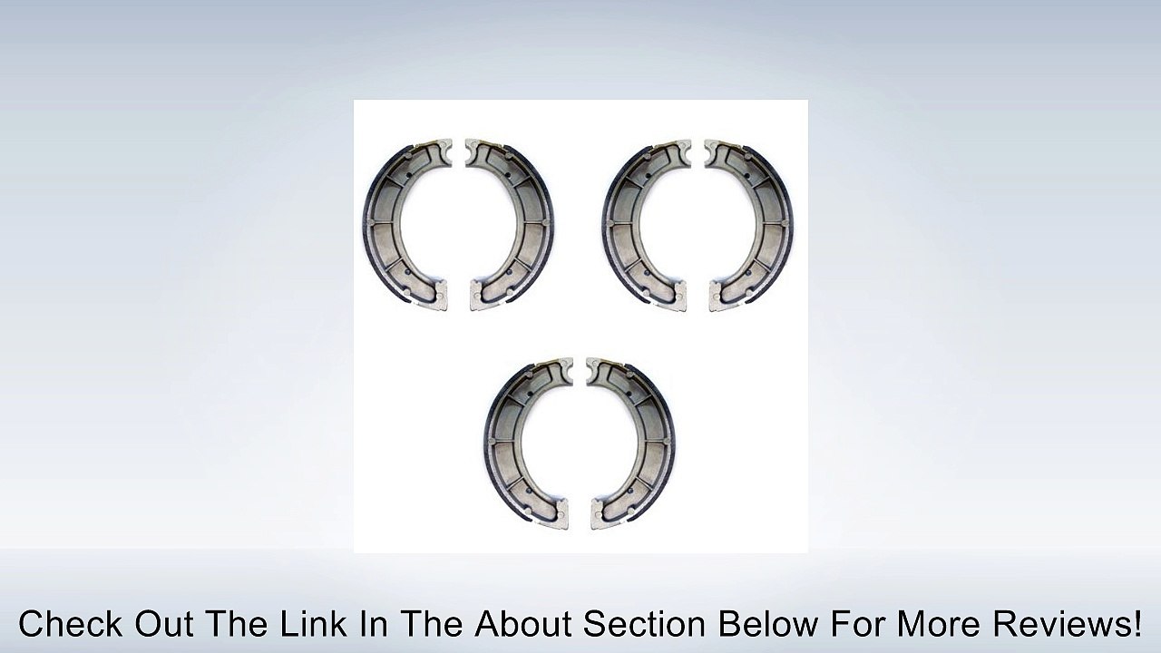 1994-2000 Yamaha YFB 250 Timberwolf Front & Rear Brake Shoes Review
