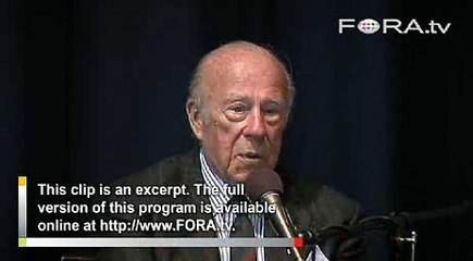 George Shultz Criticizes U.S. Efforts at Disarmament