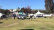 High Winds Tear Rose Bowl Tents and Cause Injuries