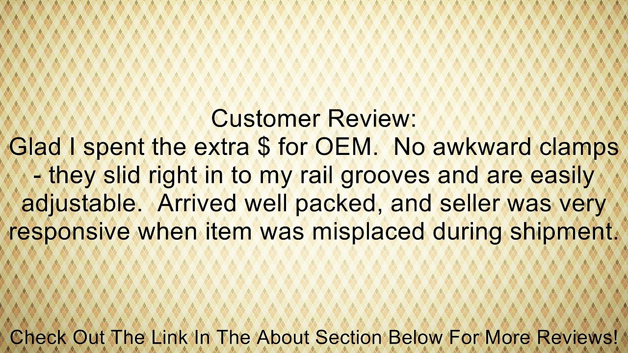 MAZDA CX-9 2007-2012 NEW OEM ROOF RACK CROSS BARS Review