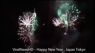 Japan Fireworks 2015 (AMAZING SHOW) New Year 2015 (VIDEO) - Happy New Year Japan!!