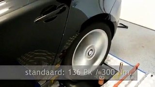 Testbank & chiptuning BMW 118D 136 pk ATM-Chiptuning