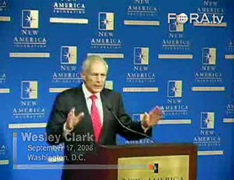 Wesley Clark: Fixing Mortgages Will Heal American Economy