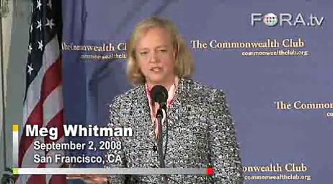 Meg Whitman on California's Business Tax Burden
