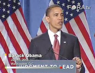 Obama Wants to End Dependence on Foreign Oil