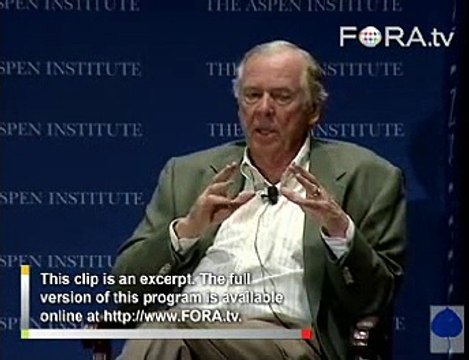 T. Boone Pickens - Green Economy Obstructed by Washington