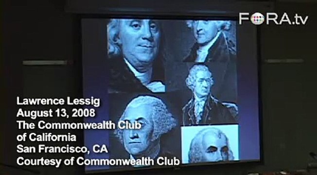 Lawrence Lessig: Corruption Is Only the First Problem