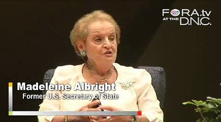 Descargar video: Madeleine Albright on the World's Opinion of Americans