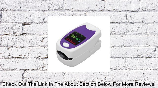 HealthSmart Fingertip Pulse Oximeter, Premium Review