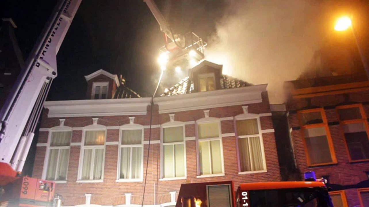 Brand in binnenstad Groningen - RTV Noord