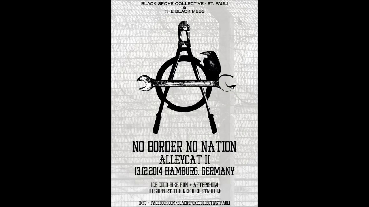 Team Almost Dead beim No Border No Nation Alleycat II