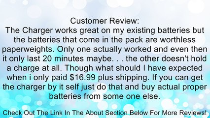 BP-110 Replacement Battery Pack & Charger Kit for Canon VIXIA Camcorders. Includes: 2 Replacement BP110 Battery Packs & Rapid Travel Charger Review