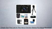 Sony DSC-RX100 20.2 MP Exmor CMOS Sensor Digital Camera with 3.6x Zoom BUNDLE with Sony 64GB High Speed Class 10 SD Card (SF64UY/TQMN), Spare Battery, Rapid AC/DC Charger, Deluxe Case, Card Reader, Mini Tripod, LCD Screen protectors and MORE! Review