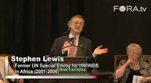 Stephen Lewis: Male Circumcision as AIDS Prevention