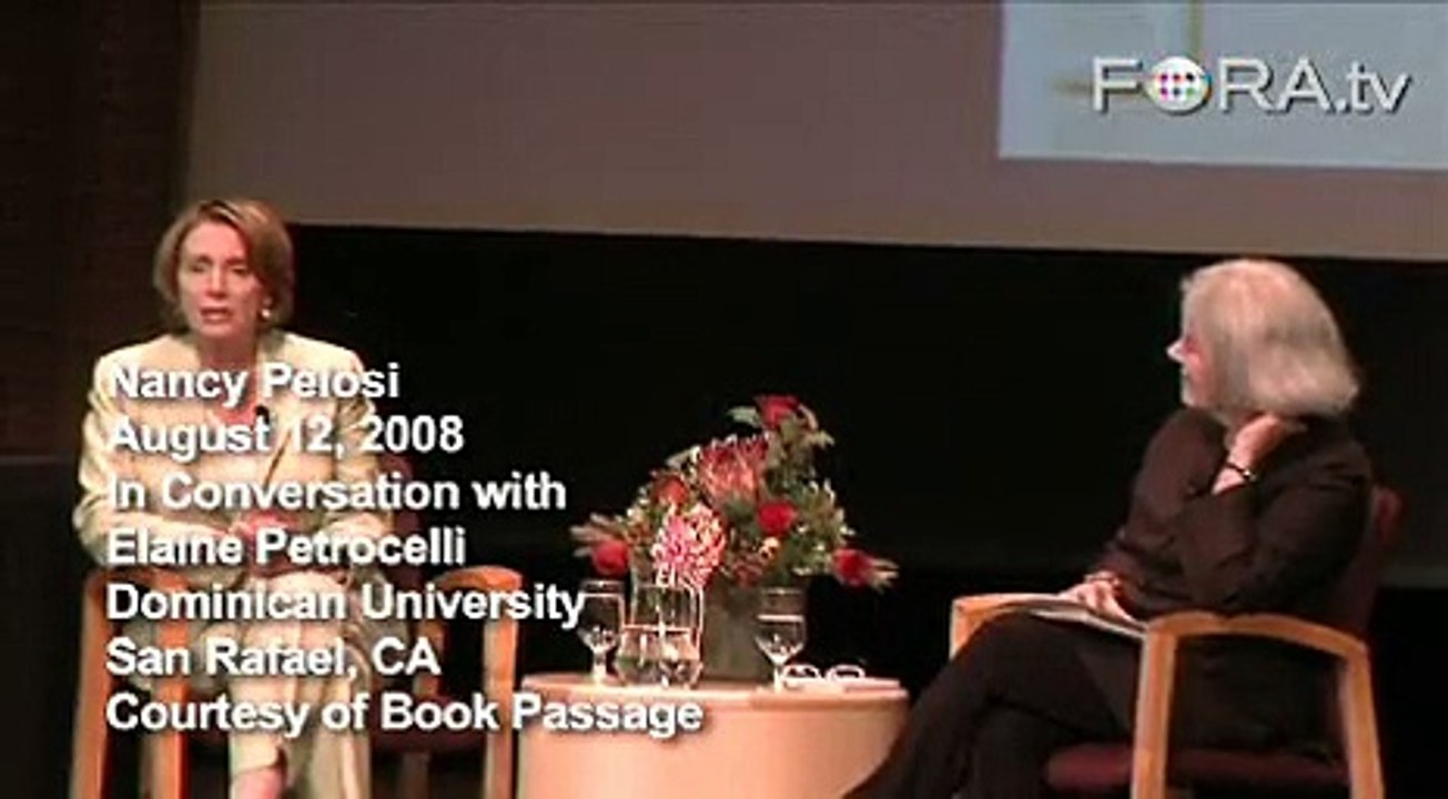 Nancy Pelosi's Reasons for Becoming Speaker of the House