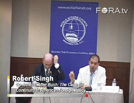 Robert Singh Supports Democratizing the Middle East