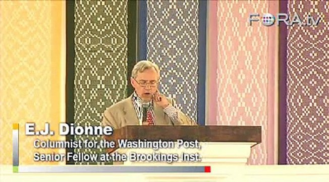 E.J. Dionne on Religion and Humility