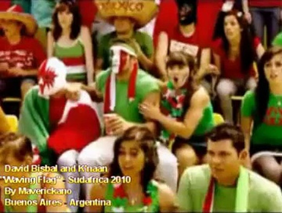 David Bisbal and K'naan - Waving Flag-(Cancion Oficial Mundial Sudafrica 2010)-(By Maverickano)-