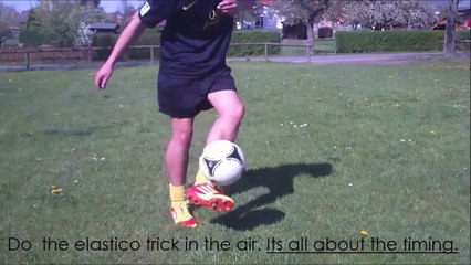 Learn 11 EASY football soccer lift ups - TUTORIAL   football soccer trick skills