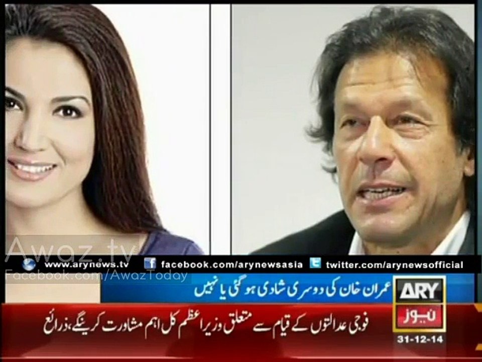 Imran ties knot with Reham; mystery still unresolved