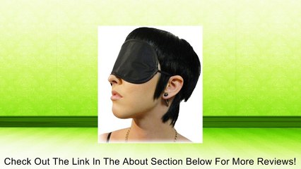 Trinity Vibes Nylon Bondage Blindfold, Black Review