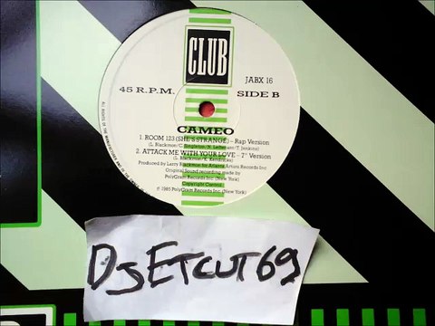 CAMEO -ROOM 123 (SHE'S STRANGE)(RIP ETCUT)CLUB REC 85