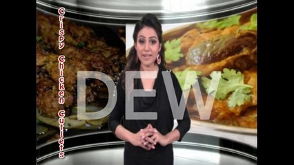 Maya Khan - Crispy Chicken Cutlets - Recipe