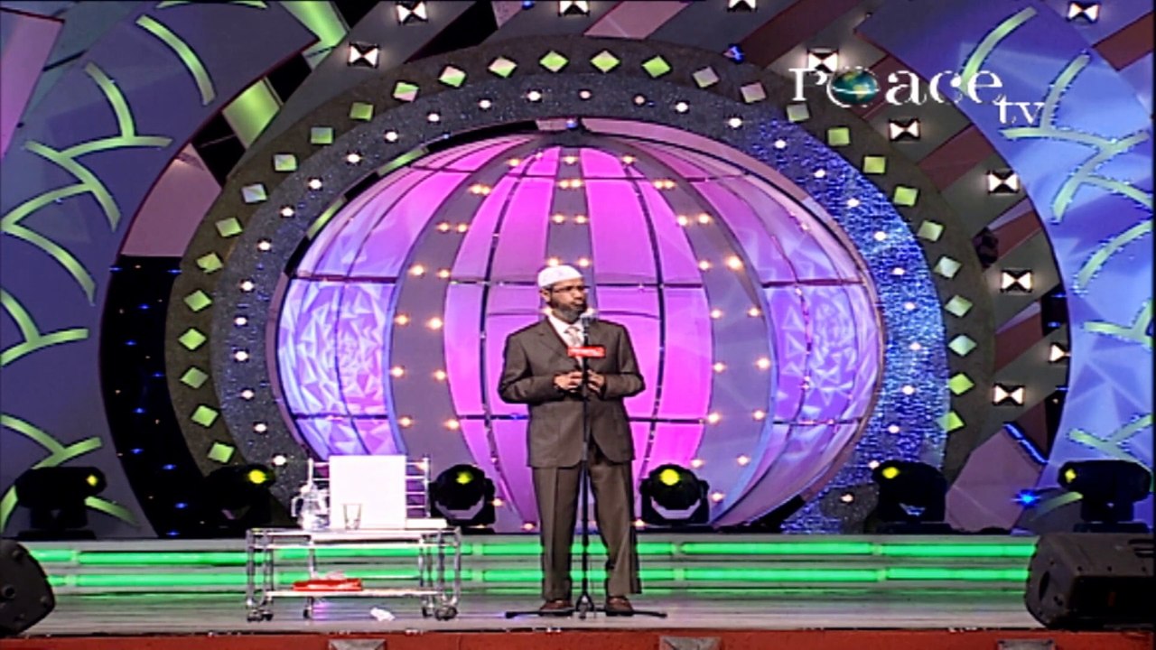 Dr Zakir naik-Allah has no son or a wife
