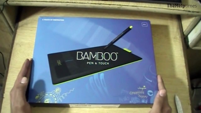 Wacom Bamboo Pen & Touch Unboxing (Graphics Tablet)