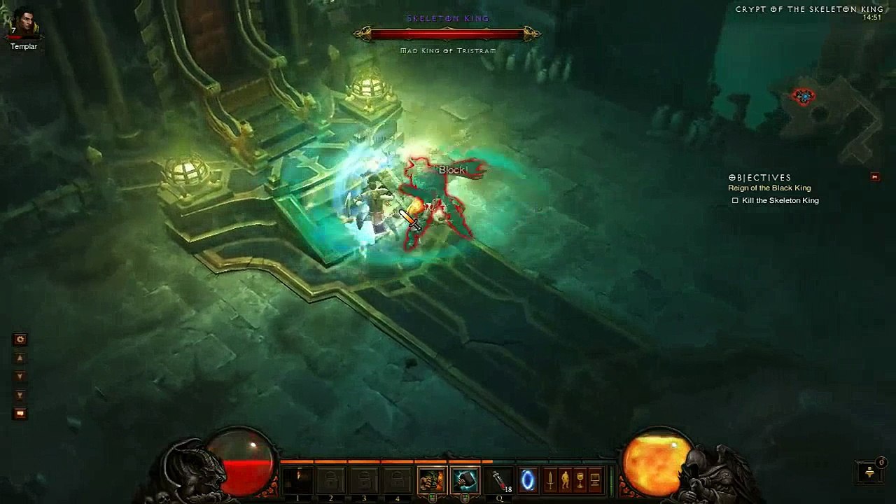 Diablo 3 Skeleton king