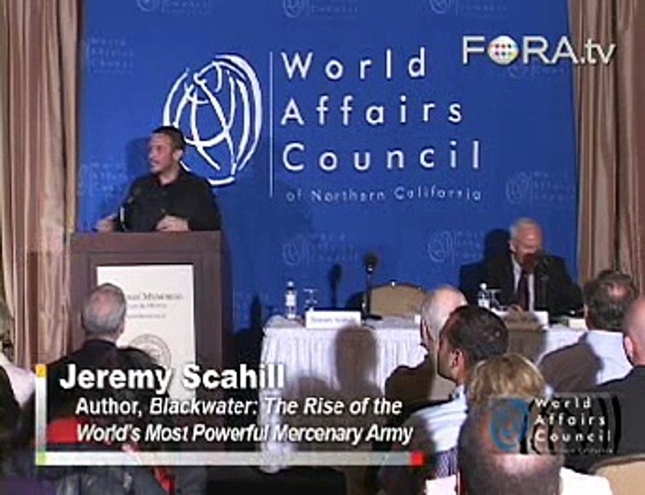 Jeremy Scahill: The Military vs. Mercenary Disparity