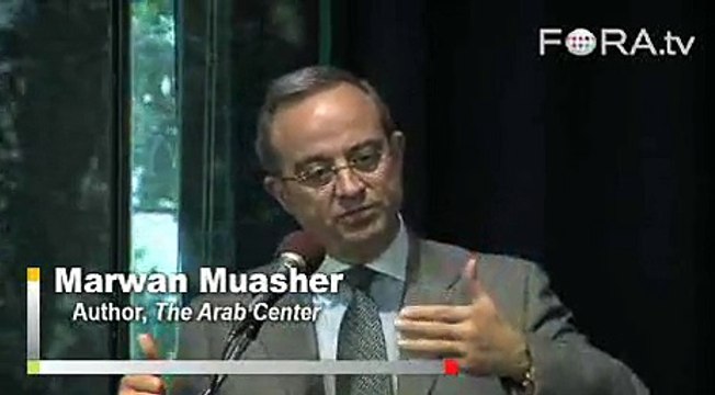 Marwan Muasher: The Urgency of Peace in the Middle East