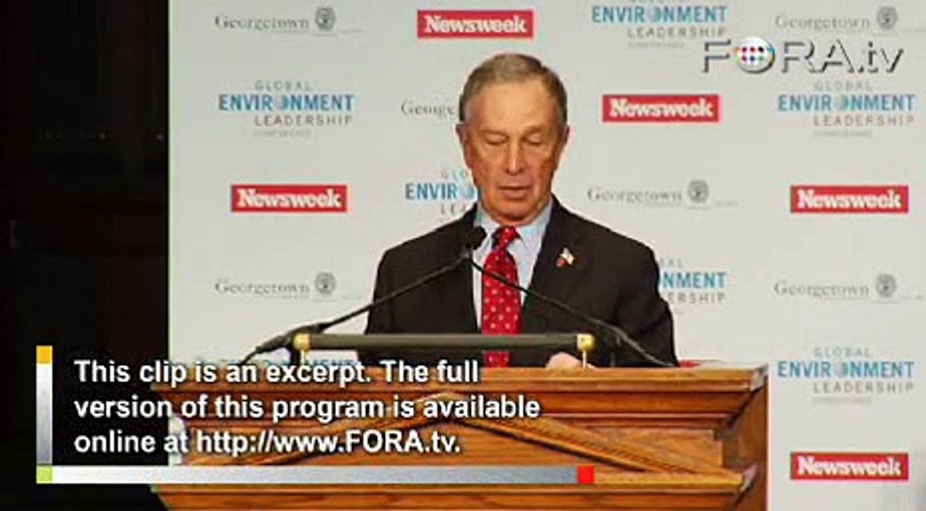 Michael Bloomberg Defends NYC Congestion Pricing