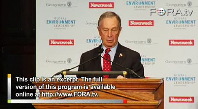 Michael Bloomberg Defends NYC Congestion Pricing
