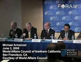 Armacost Calls Middle Eastern Prioritizing a Threat