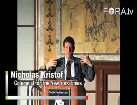 Nicholas Kristof on Tribalism in Darfur