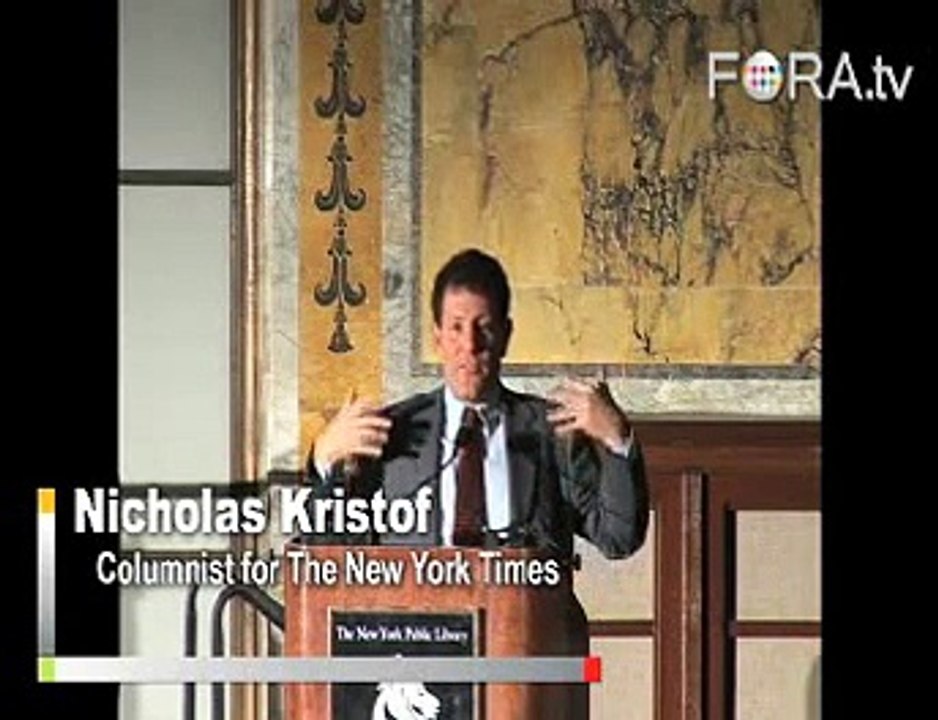 Nicholas Kristof on Tribalism in Darfur