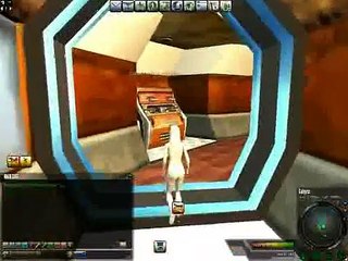 Entropia Universe at lowest settings at slowest pc with low videocard