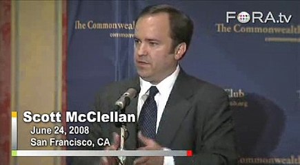 Scott McClellan Discusses Trusting President Bush