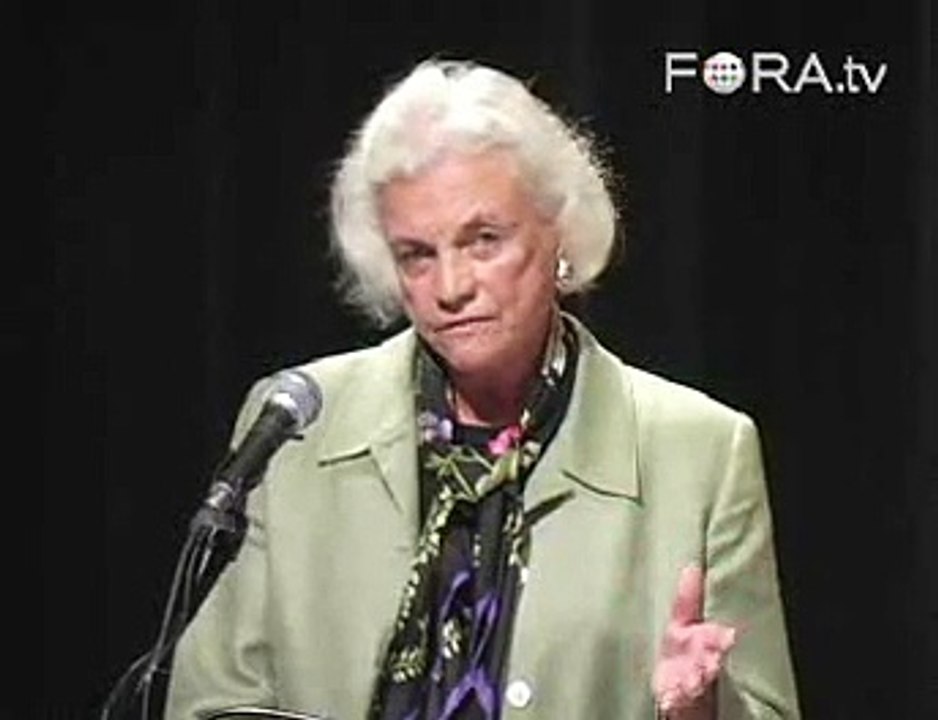 Sandra Day O'Connor Discusses 'Our Courts'